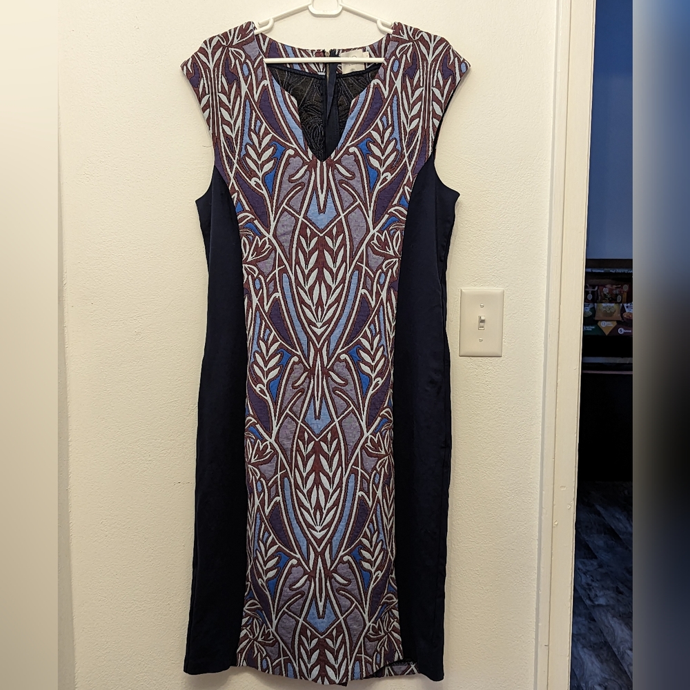 Anthropologie HD in Paris Cleo Jacquard Sheath Dress